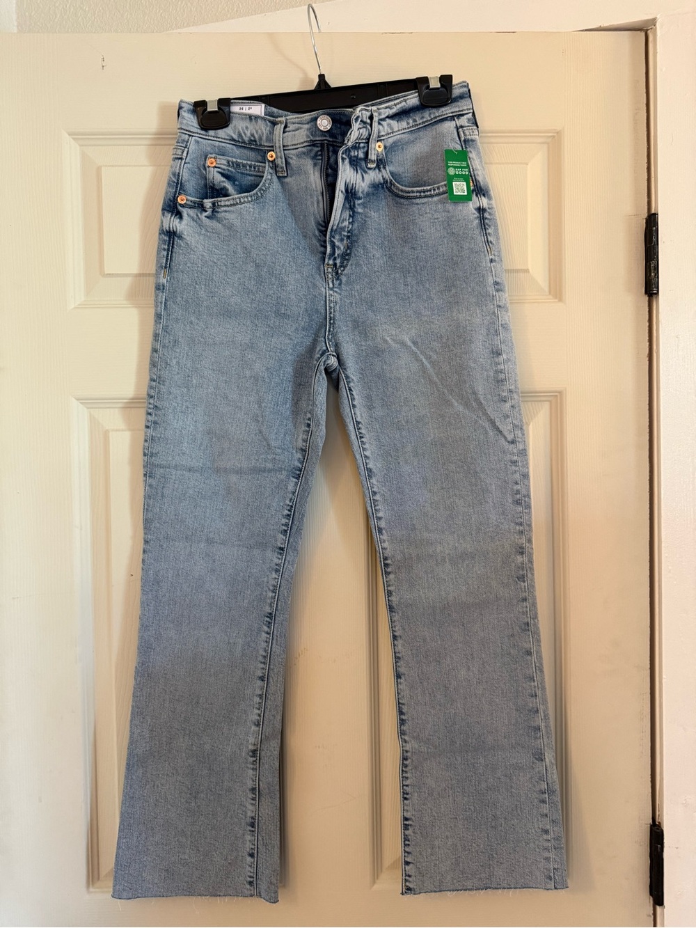 GAP Light Wash Straight Leg Jeans